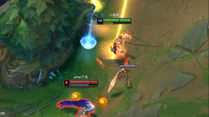 When an ordinary top laner goes to the master game and plays Lee Sin