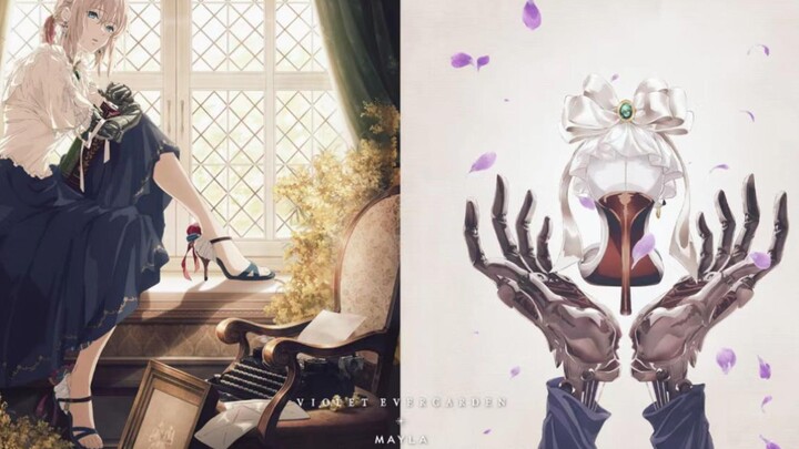 Mayla Violet Evergarden Stunning Adverti*t