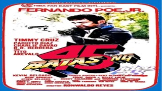 FERNANDO POE, JR. | BATAS NG. 45 (1991) FULL MOVIE