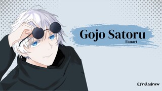 Gojo Satoru 🔥 || Jjk || EfrillaDraw