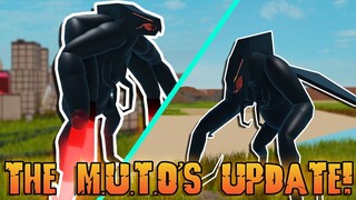 THE M.U.T.O'S UPDATE! | MUTOS ARE HERE | Roblox Kaiju Kewl