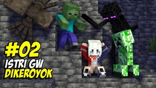 Istri Gw Ampir Nangis! - Minecraft Survival Duo #2