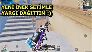 YENİ İNEK SETİMLE İNSANLIKTAN ÇIKTIM RESMEN ! BATUR GAME SOLO SQUAD PUBG MOBİLE