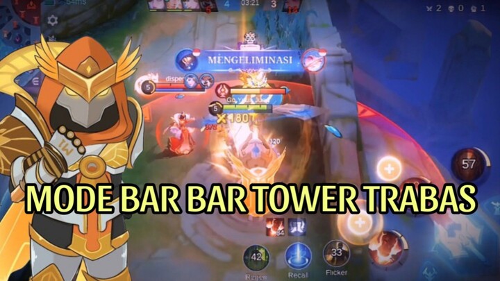 TOWER HARUS DI TRABAS!!!