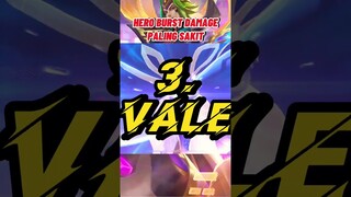 HERO BURST DAMAGE PALING SAKIT