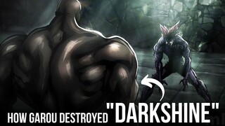 GAROU VS DARKSHINE - How Garou completely destroyed Darkshine | Monster Association Arc [in Hindi]