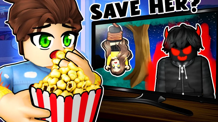 เธอติดอยู่ในหนัง Roblox!
