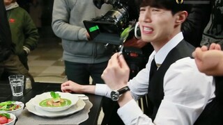 [Goblin Behind the Scenes] The Goblin and the Grim Reaper's first meal battle behind the scenes, so 