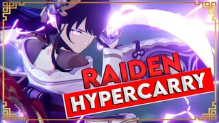 RAIDEN SHOGUN HYPERCARRY - EL EQUIPO CON MÁS DAÑO DE BAAL!