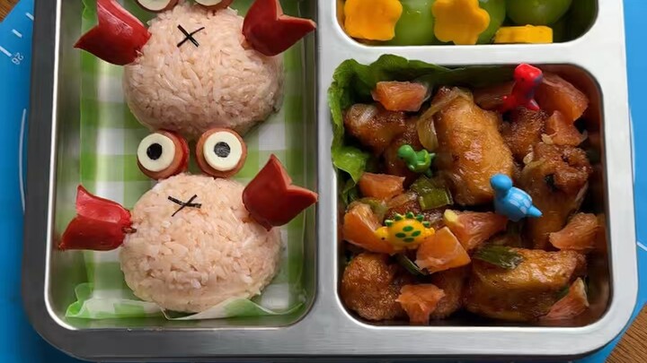 Cute CRAB lunchbox