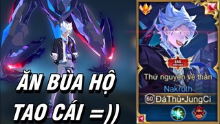 JungCi - Tôi Múa Nakroth Trong Đấu Đỉnh Cao Với Lối Chơi Cướp Bùa Siêu Khốn Nạn =))
