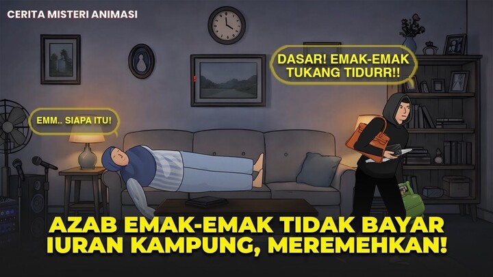 AZAB EMAK-EMAK GA BAYAR IURAN KAMPUNG, SELALU MEREMEHKAN  DRAMA ANIMASI