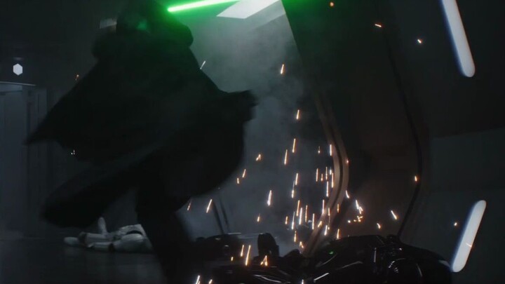 Luke borrows his dad's BGM