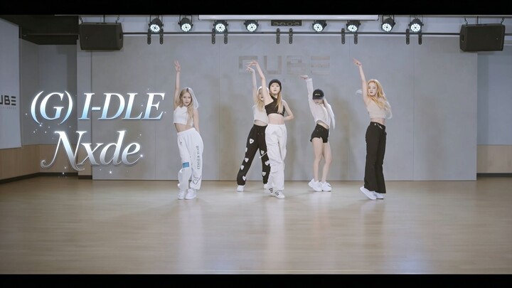 [Teks Tionghoa-Korea] (G) I‑DLE · Nxde 2022 Video Latihan Tari di Ruang Latihan