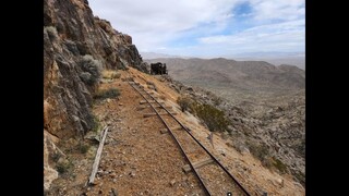 Awesome Mine Perched On The Edge Of A Cliff