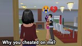 Why you cheated on me? 😭💔 (Short Clip) || SAKURA SCHOOL SIMULATOR STORY