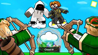 The NEW CLOUD Enchant Is OVERPOWERED.. (Roblox Bedwars)