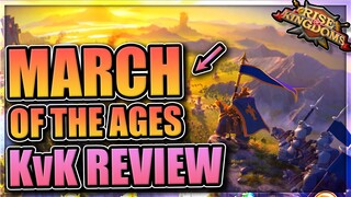 March of the Ages KvK Review in Rise of Kingdoms [with guest Scoobs!]