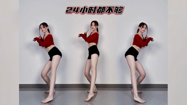 【Rainbow Xiao Ya】Sehari 24 jam saja tidak cukup! Cover tarian HyunA “24 Jam Pun Tidak Cukup”