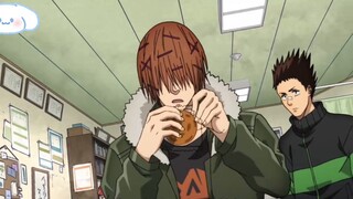 The old man who is always dull and muttering to himself, but has superb swordsmanship