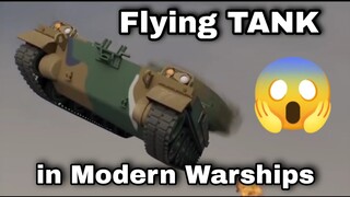 Modern Warships: Flying TANK in Modern Warships.
