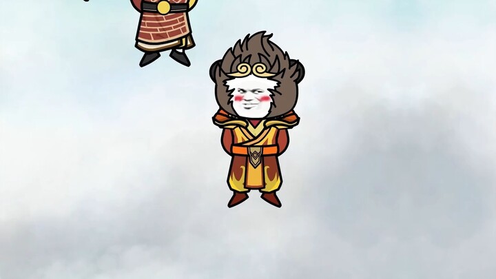 Sand sculpture animation Reincarnation of Tang Monk Episode 5: Trouble in the West Sea, Daluo Jinxia