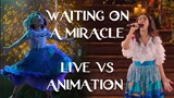 Encanto | Waiting On A Miracle | Live Vs Animation | Side By Side Comparison | (Stephanie Beatriz)