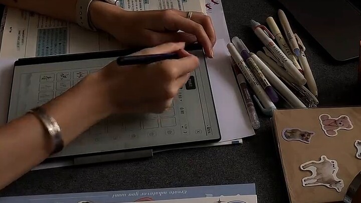 Study vlog丨6:30 Get up early to study. The relaxation of studying on rainy days makes me slow down m