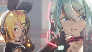 [MMD]Gimme×Gimme [Phong cách chua chát Hatsune Miku・Kagamine Rin]