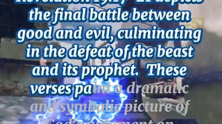 #Revelation 17:1An angel reveals the judgment of Babylon.One of the seven angels with the seven bowl