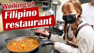 Working At Filipino Restaurant As a Chef