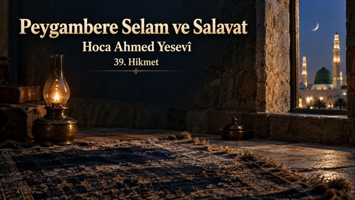 🎵 Peygambere Selam ve Salavat - Hoca Ahmed Yesevî | 39. Hikmet