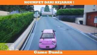 NGUMPET DI GARASI GARA GARA DIKEJAR