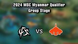 Java Plus VS Burmese Ghouls ( Bo3 ) | 2024 MSC Myanmar Qualifier Group Stage