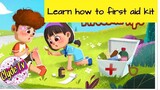 βαβy Panda First aid tips | Learn how safety first | Baby bus game
