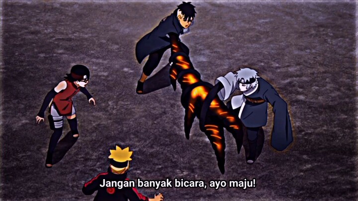 apa yang kau lakukan? cieeeee boruto 😁😁😁