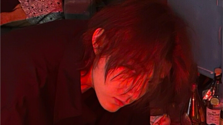 Long hair is a man's black stockings.