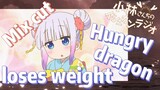 [Miss Kobayashi's Dragon Maid] Mix cut | Hungry dragon loses weight
