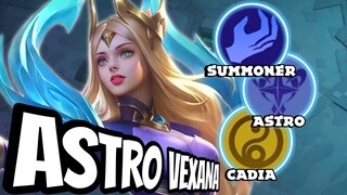 ASTRO VEXANA.!! SUMMONER UNDERRATED META THIS PATCH.!! MAGIC CHESS MOBILE LEGENDS