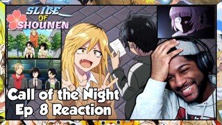 Call of the Night Episode 8 Reaction | NOT EVEN LOVE MASTER SERI CAN HELP KOU NOW!!!