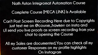 Nath Aston Integromat Automation Course Download