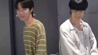 JIHOPE BEHIND THE SCENE LIKE CRAZY CHALLENGE