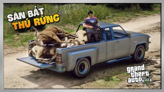 GTA 5 - Lái Xe Lên Rừng Săn Bắt Thú Hoang, Ai Ngờ Gặp Ngay Thú Dữ Chạy Không Kịp
