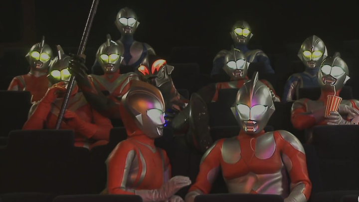 Ultraman Sand Sculpture Public Service Announcement: Bad Behavior in Cinemas