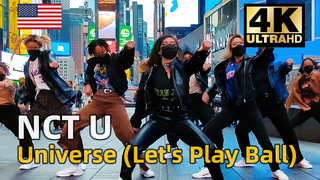 【油管搬运】美国纽约时代广场舞团-NCT U《Universe (Let's Play Ball)》翻跳