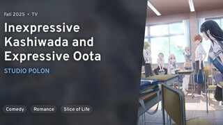 Ep 1 - Kao ni Denai Kashiwada-san to Kao ni Deru Oota-kun Sub Indo