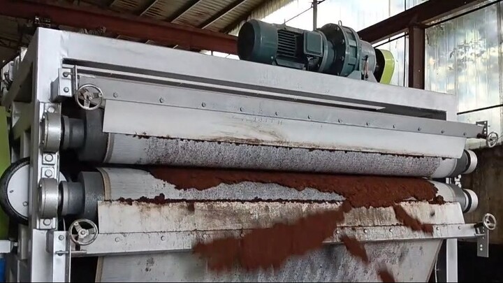 Equipment for the desalination and dewatering of coco coir, capable of effectively reducing its salt
