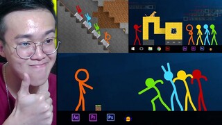 NGAKAK BANGET Animation vs. Minecraft Shorts Ep. 1 2 3