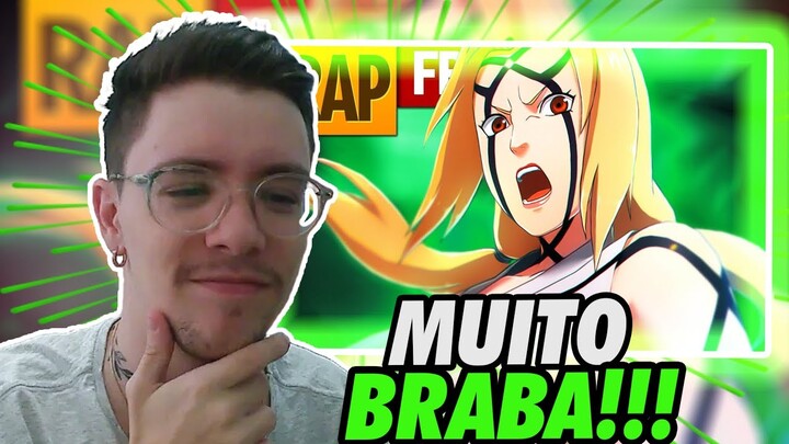 (NÃO CONHECIA!) REAGINDO ao Rap da Tsunade ( Naruto ) RESPEITE A GODAIME | Felícia Rock