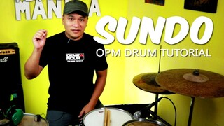 Sundo by Imago | DRUM TUTORIAL with BLUE ARJONA | OPM Song Tutorial